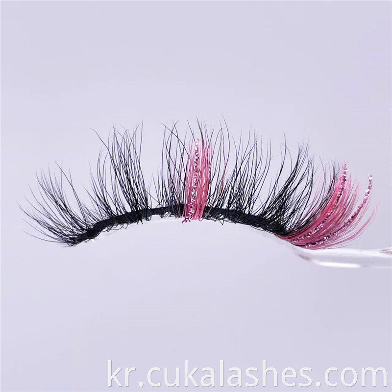 Glitter False Eyelashes